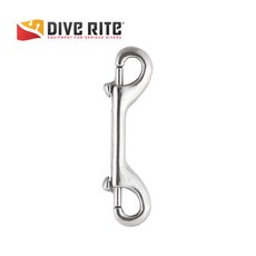 [다이브라이트] 스킨 스쿠버 다이빙 볼트 스냅 더블앤드 100mm, 상세 설명 참조