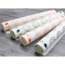 TIANB 玻璃纖維矽膠烘焙墊, 1個, 小橘色26*29cm