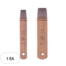 아트시크릿 2040 F 수채화붓 2종 세트, 20mm, 30mm, 1세트