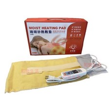 溼熱電毯 熱敷墊 多段溫度微調 濕熱 好得意 台灣製造, 黃色