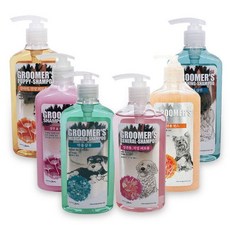 강아지샴푸 샴푸 400ml 그루머스, 린스 400ml