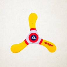 부메랑 플라잉디스크 스타 NXX104 야외 활동 원반 체육 용품 1개입