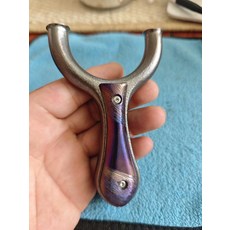 鈦合金 圓頭 飛虎 彈弓, 如圖所示, 1個