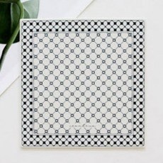 꼬앙뜨로 인덕션보호매트 인덕션매트 패드 실리콘 덮개 깔판 냄비받침 다이아A, 블랙, 2개