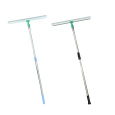 라이노 보급형자루+바닥스퀴지 알루미늄 이단봉 물밀대 물기제거 욕실스퀴지 실리콘청소, 45cm, 1개