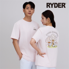 [라이더] 2026RC-7 남성 여성 배드민턴 티셔츠 반팔 오버핏