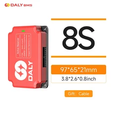 DALY BMS 5A Lifepo4 하드웨어 액티브 이퀄라이저 4S 12V 8S 24S 16S 48V 18650 리튬 배터리용 밸런스, 01 CHINA, 06 8S