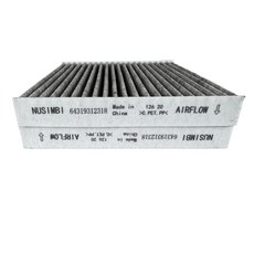 [호환] 누심비 BMW 2013년 9월 이후 생산된 F25 X3 및 F26 X4용 에어컨 공조기 활성탄 필터 교체 부품, 1개, 단품