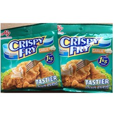 Ajinomoto 바삭한 튀김옷 믹스 마늘, 2개, 62g