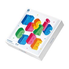 GAN CUBE 淦源 Mosaic 拼圖魔方 磁力定位板 兒童益智玩具 馬賽克創意拼圖框, 1個, 900pieces