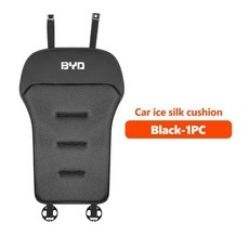 자동차 시트 쿠션 히팅 커버 매트 메모리 폼 보호 패드 위안 플러스 맥스 탕용, 1개, 2. waist-black-1PCS