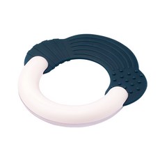 DFMEI 嬰兒搖鈴牙膠硅膠磨牙啃咬0-12個月寶寶抓握玩具禮盒禮盒裝, 1個, 如圖, 彩虹搖鈴牙膠