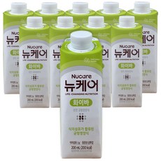 뉴케어 화이바 200ml 10캔, 10개
