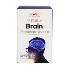 포스파티딜세린 포스타디딜세린 PS 뉴질랜드 은행잎 추출물 포스파디딜세린 60베지캡슐 1통, 1개, 60정