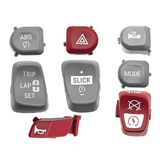 S1000RR S 1000 RR 2007 2018 2014 2015 2016 2017용 오토바이 핸들바 스위치 버튼 교체 버튼 좌우, Full Set