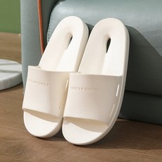 EVA 拖鞋 踩屎感 鏤空 排水 止滑 浴室拖鞋, 水滴 白色,偏小，40-41碼適合39-40的腳, 1個