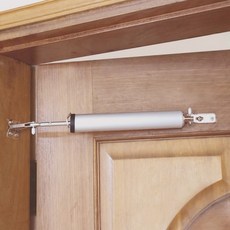 아이베란다 소프트 도어 클로저 목문 자동 문닫힘 현관문 스토퍼 LD, 실버, 1개