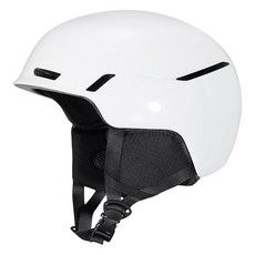 JQF Gear 스키 헬멧 스노보드 헬멧 남성 여성 성인용 PC 쉘 및 EPS 폼 스노우보드 스키용 조절 가능한 핏 스노우 헬멧(매트 블랙 스키 고글 미디엄), 1 Gloss White, Small