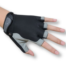 지빈 남녀공용 요가 헬스 스포츠 장갑 [파워쿠션기능], 블랙, 1개