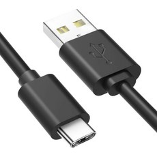 삼성 A32/A12/A10e와 호환되는 USB 3.0 - 타입 C 충전기 케이블 블랙 143331