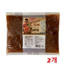 GLORY 싱가포르 프리미엄 카야잼 허니브라운, 1kg, 2개