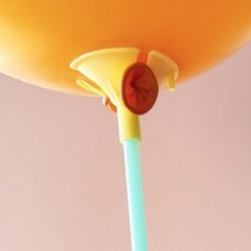 칼라 풍선막대 매장오픈 마트 행사 풍선스틱 42cm랜덤 seu+24813ft