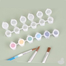 SS 6구 물감통 미술도구