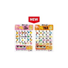콕콕콕 사운드 벽보: 123+가나다 세트, 키움터, 키움 편집부(저)