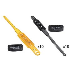 스노우체인자동차 액세서리용 다기능 제설 체인 10개 세트 SUV 겨울용 미끄럼 방지 아이스 브레이킹 스노, 02 Yellow