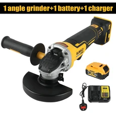 DEWALT DCG406 125MM 4-1/2인치 앵글 그라인더 18V 브러시리스 마그레브 9000RPM 414N 금속 석재 절단 연삭, 03 406 us