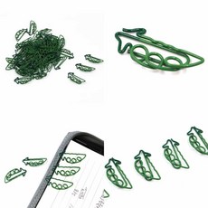 클립 책갈피 5개입 - 완두콩 페이지홀더 성경책갈피 성경책갈피 북마 예쁜책갈피 금속책갈피 독서용품 dew+9943FA