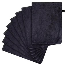 PHOGARY 6팩 극세사 바디 워시 장갑 재사용 가능한 메이크업 리무버 장갑 장갑 부드러운 얼굴 장갑 클렌징 워시 천 스파 목욕 장갑 유럽 스타일 장갑 14x20cm, PHOGARY 6팩 극세사 바디 워시 장갑, 재사용 가