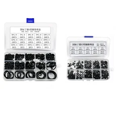 고압 니트릴 고무 O 링 세트 켓 씰 밴드 탄성 수리 키트 내구성 있는 성능을 위한 씰링, 200pcs