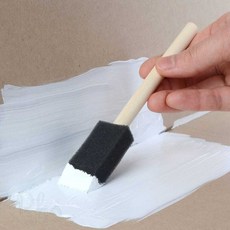 보급창고 스폰지 붓 2.5cm 폼브러쉬