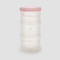 Myprotein 熊貓三層粉盒 健身必備 蛋白粉 乳清 分裝盒 櫻花限定, 粉紅色 櫻花限定三層粉盒, 1個