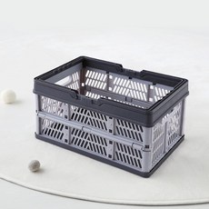 마켓비 KONTINO 폴딩바스켓 18L, 원톤그린, 1개
