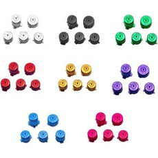 메탈 9mm 탄환 버튼 ABXY 가이드 Xbox One용 One 컨트롤러 교체 레드, 초록