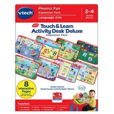 브이텍 터치 앤 러닝 액티비티 데스크 확장팩, Red 레드, 1개