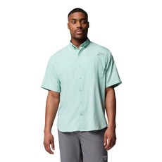 Columbia 남성용 PFG 타미아미 II UPF 40 반팔 피싱셔츠 키 웨스트 XS 167189, 미스티 제이드