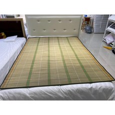 침대용 대자리 돗자리 거실 대나무 통풍 카페트 여름용, 0.6m 폭 x 1.8m 길이
