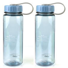 락앤락 에코 슬림 물병 500ml 2개, 블루