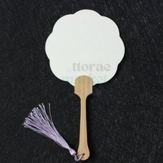 옵트샵 DIY 손부채 꽃 종이부채