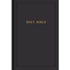 KJV Pew Bible Black Hardcover Hardcover, Holman Bibles, English, 9781087747460