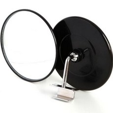 자동차 사이드 미러 사이드 미러 보조 와이드 광각 차량 안전 사각지대 차량용 시야 확보 후방, 02미러-블랙-11.5cm