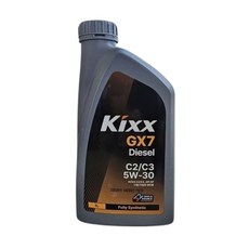 KIXX GX7 디젤 C2 C3 5W30 1L 디젤 엔진오일, KIXX GX7 디젤 C2/C3 5W30_1L, 1개