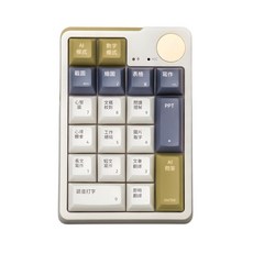 meekee AI一鍵通 智能鍵盤 無線藍牙數字鍵盤，智能操作，輕巧便攜，提升效率, MK AI01, 煙雨軸