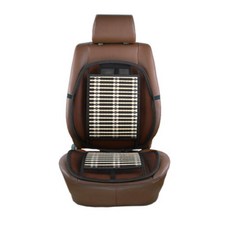 와이어 요추지지 시원 대나무 차량 쿨 시트커버 카시트카바 자동차시트교체 트럭 자동차통풍시트, 1개