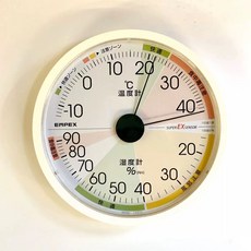 엠펙스 아날로그 벽걸이 겸용 탁상용 온습도계 EX277, C. 벽걸이형 직경 2CM