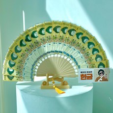 [프렌치로즈]1분완성 표지제공 용돈부채 세트, 20p+부채받침대