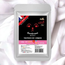 고양이 탈취제 냥이 데오드란트 딸기향 50g 모래탈취제 고양이모래향수 고양이모래탈취체 고양이모래탈취